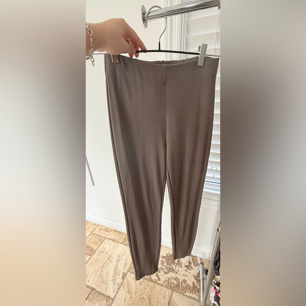 Crosby Taupe Straight Leg Women's Pants